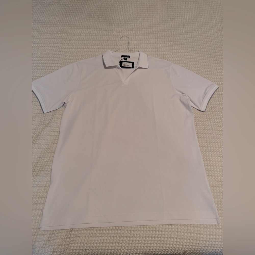 Peter Millar Classic White Polo Shirt